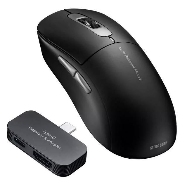 提供 HDMI和USB-C接口凯发这款无线鼠标可用作扩展坞(图1)